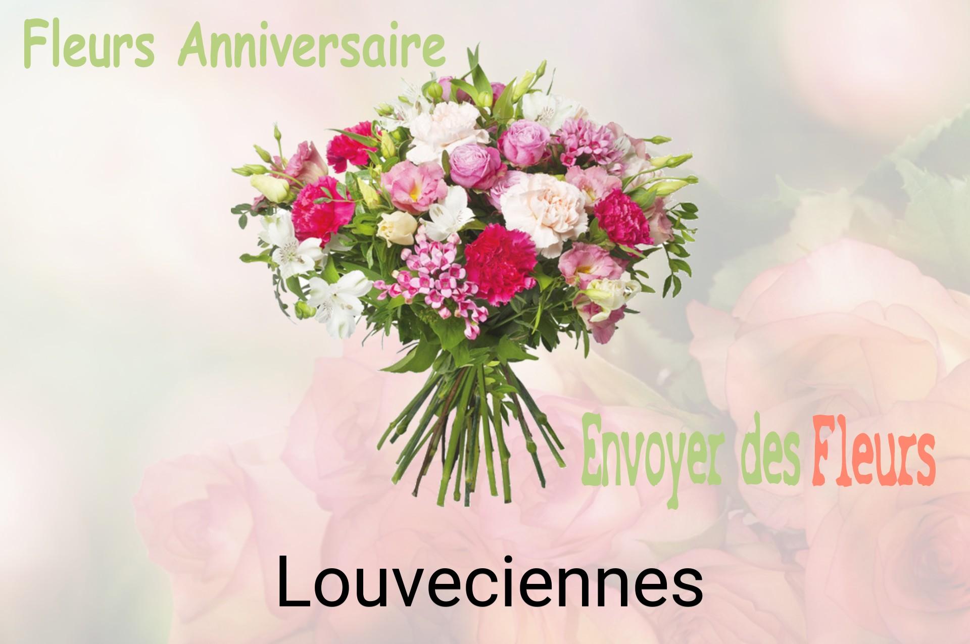Bouquet de fleurs d’anniversaire livré à Louveciennes