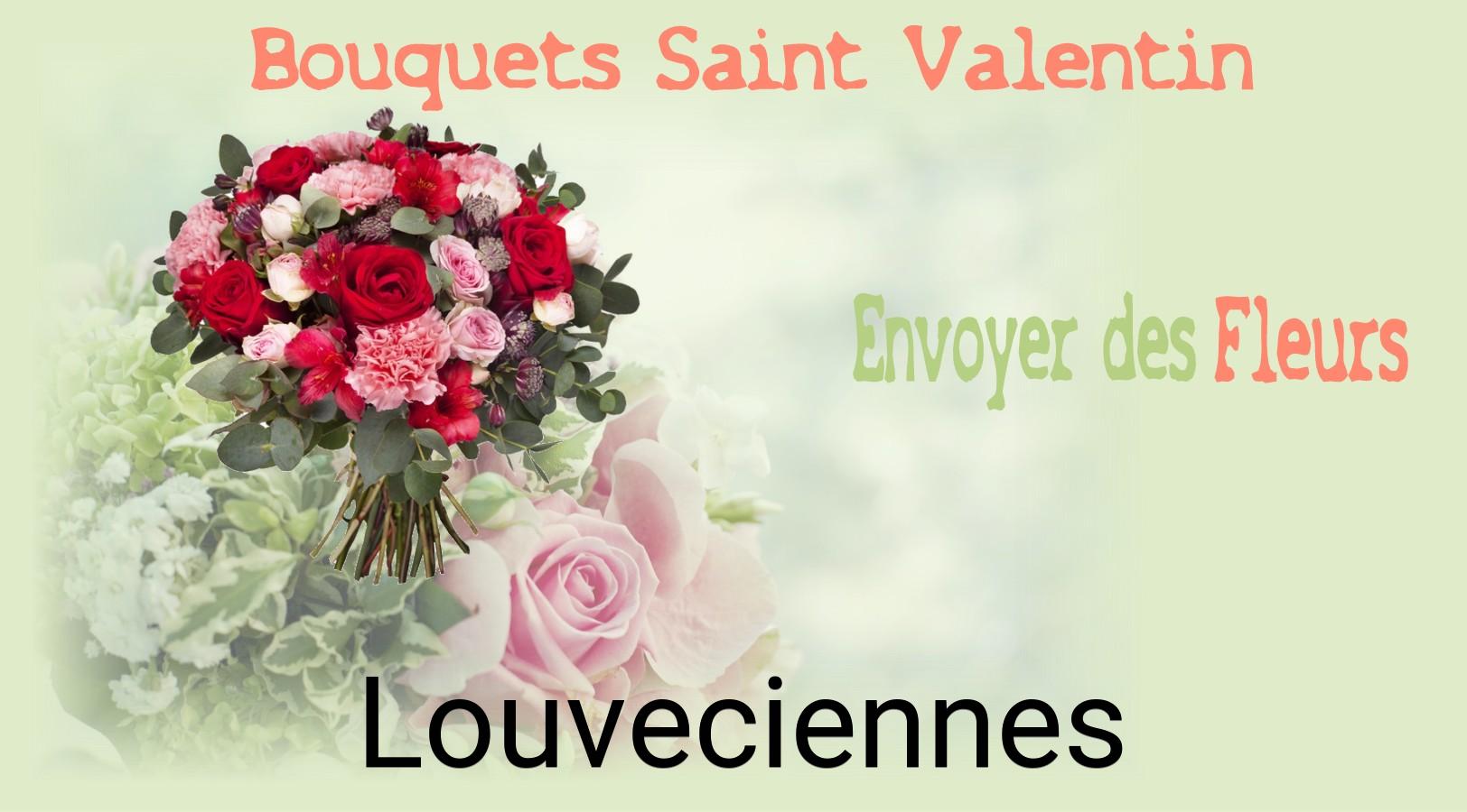 Roses de Saint-Valentin livrées à Louveciennes